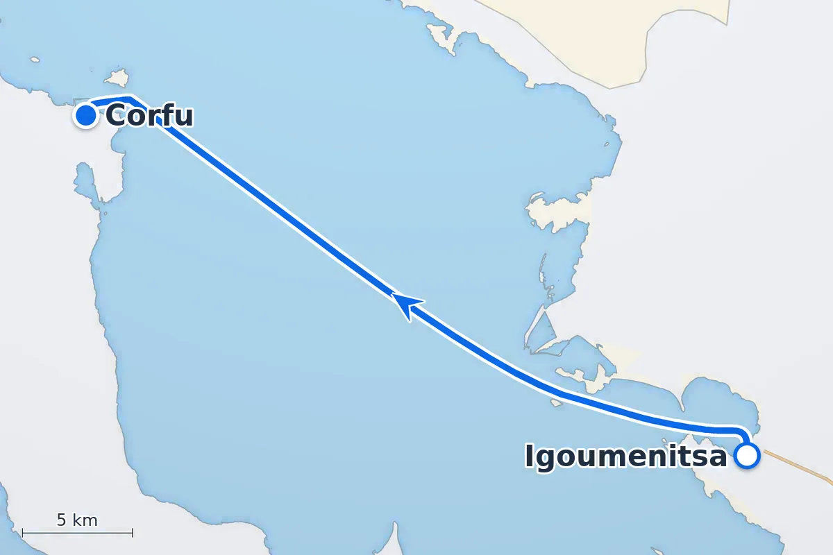 Igoumenitsa - Corfu