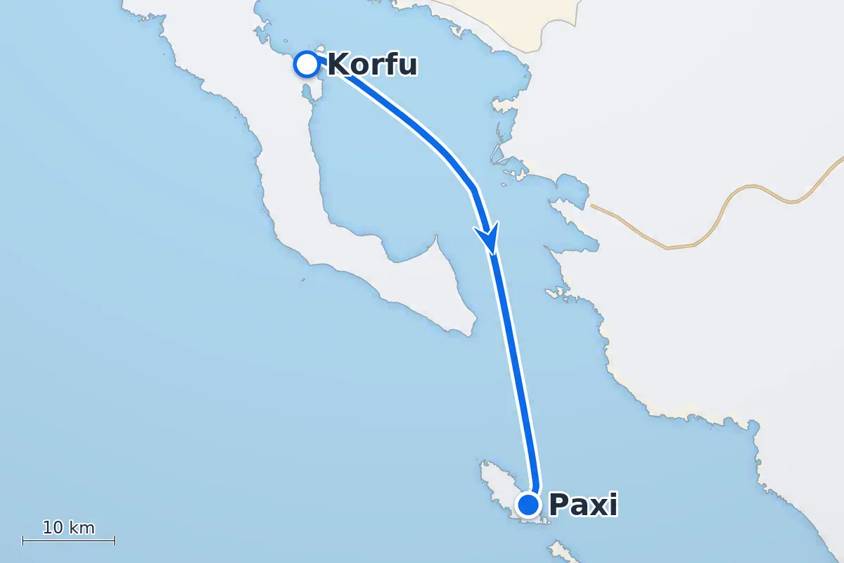 Korfu - Paxi